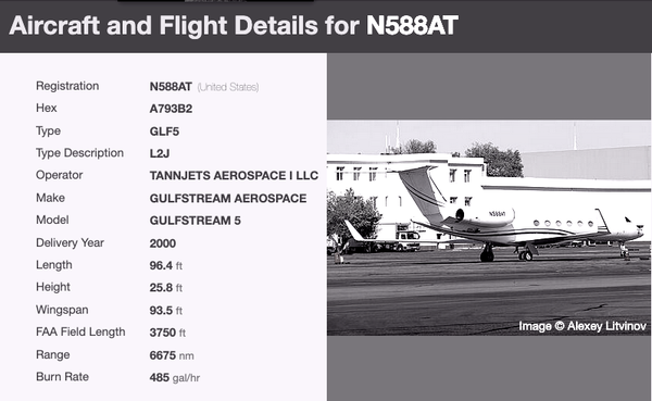 A private jet to hell